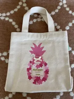 Alohappy SAKURA パイナップルデザイン トートバッグ新品
