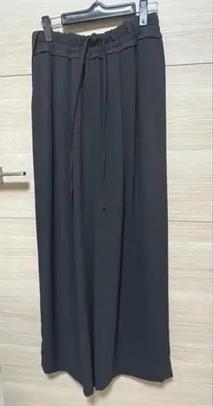 ブラミンク BLAMINK ウールリネンシルクドローストパンツ - メルカリ