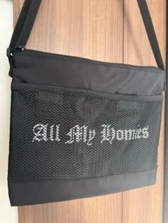 ZORN All My Homies ショルダーバッグ ブラック
