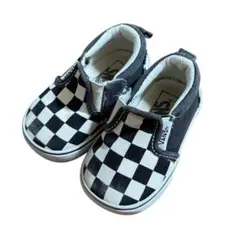 vans キッズ　スリッポン　チェッカー柄　12.5cm