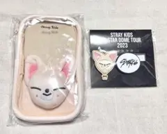 SKZOO フォクシニー アクリルスタンドケース ラバークリップ