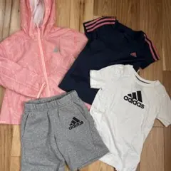 adidas スポーツウエア　4点セット サイズ130