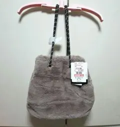しまむら プチプラのあや ファーバッグ