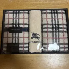 BURBERRY チェック柄タオルセット