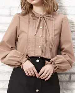 INGNI トップス　ブラウス　ブラウン