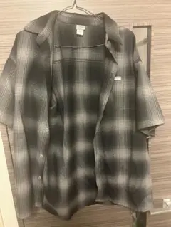 Caltop XL ネルシャツ　ブラック