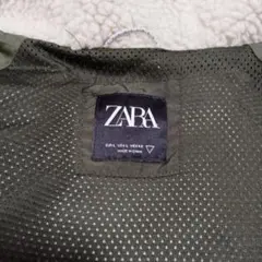ZARA フード付きボアジャケット M