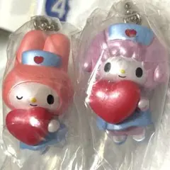 未開封　サンリオキャラクターズナーススイングマスコット マイメロピアノ　サンリオ