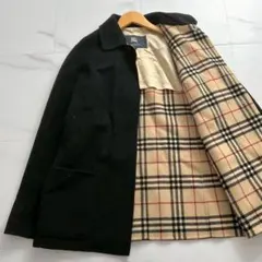 高級　バーバリーロンドン　ブルゾン　ノバチェック　ダブルフェイス