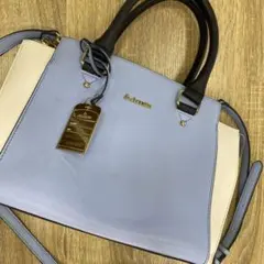 ブルー ハンドバッグ