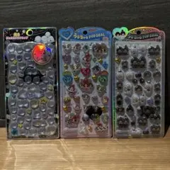 300円オークション！うるちゅるPOPSEALパワパフモンチッチジュエルプチドロ