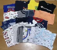 まとめ売り 半袖Tシャツ　ノースリーブ　肌着　男の子90cm １８枚