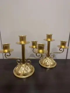 キャンドルスタンド•キャンドルホルダー　2個セット