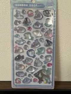 【正規品】水族館限定BONBON DROP シール　サメ