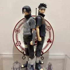 NARUTO うちはイタチ シスイフィギュア 2体セット＋お皿