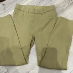 ウルトラストレッチクロップドレギンスパンツ　S ベージュ　スキニー　ユニクロ