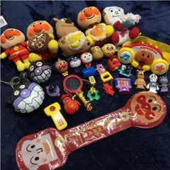 アンパンマン おもちゃセット♡人形 ガチャガチャ  バイキンマン ドキンちゃん