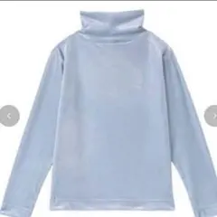 しまむらsoft chees ベロア　ハイネック　長袖