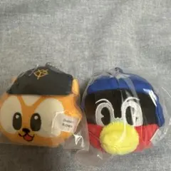 プロ野球 マスコット ぬいぐるみ キーホルダー 2種セット ジャビット