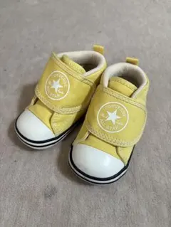 美品　コンバース　CONVERSE ALL STAR イエロー ベビーシューズ