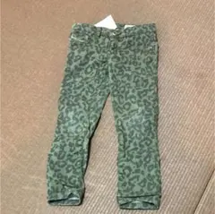 DIESELパンツ カーキ レオパード 4Y
