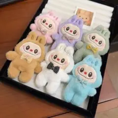 LABUBUラブブぬいぐるみキーホルダー 6種セット