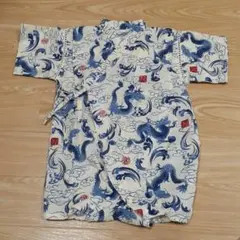 新品未使用　甚平　80　男児