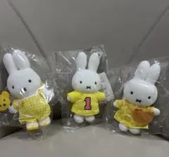 ミッフィー zakka Miffy sportsマスコット 3点セットのサムネイル
