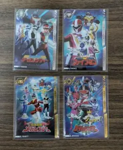 スーパー戦隊 イタジャガ カード 4枚