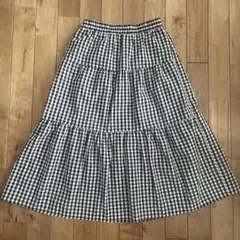 Dazy Designerチェックフレアスカートsheinのサムネイル