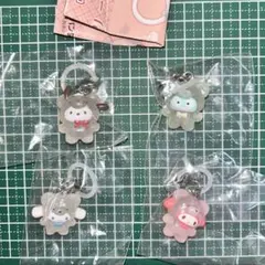 【新品】サンリオキャラクターズ めじるしアクセサリー～ラテクマデザイン～