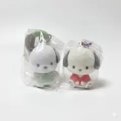 犬のキャラクター ぬいぐるみキーホルダー