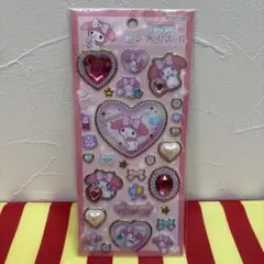 マイメロディ キラキラジュエルシールハート型シール バンダイナムコ