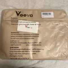 [ほぼ新品]Voova ノートPCケース アプリコット