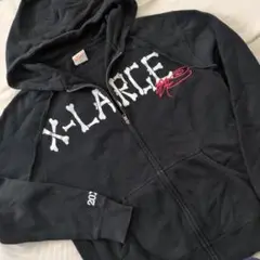 X-Large　裏起毛パーカー