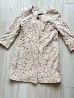 新品　MISCH MASCH ベージュ レースジャケットのサムネイル
