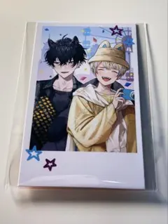 【おでかけOriens】ランダムチェキ風カード 佐伯イッテツ&緋八マナ