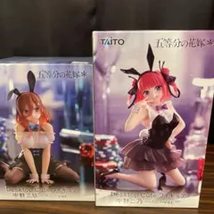 Desktop Cute フィギュア 五等分の花嫁（二乃、三玖）バニー