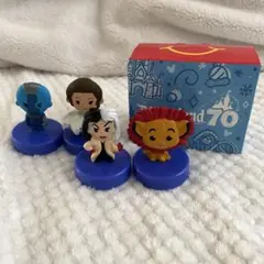 【アメリカ限定】 happy meal toys ディズニー70周年のサムネイル