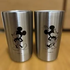 ディズニー ミッキー ミニー ステンレスカップ 2個セット