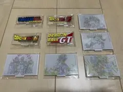 一番くじ ドラゴンボール F賞 アクリルスタンド　9点　セミコンプリート　ロゴ
