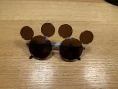 [ディズニー]ミッキー型ブラウンレンズサングラス