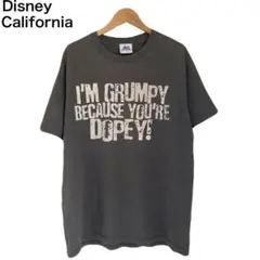 ディズニー　カリフォルニア　白雪姫　アメリカ　Tシャツ　プリント　半袖　US古着