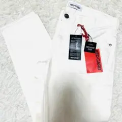 REDCARD【未使用タグ付】PLST別注 ホワイトデニム 大きいサイズ 3L