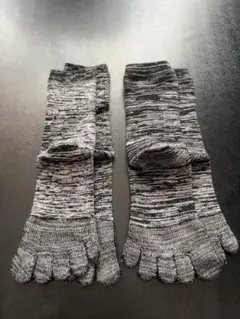 新品　ワークマン 極厚 五本指ソックス 25-27cm 2足／五本指靴下