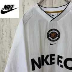 【激レア】NIKE FC ナイロンジャケット　プルオーバー　刺繍　ナイキ