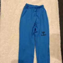 hummel 青 パンツ 130サイズ　インナー　スパッツ
