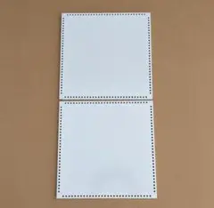 USMハラー用パーツ 中間パネル 板 33.5x33.5cm 部品 白 2枚