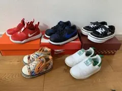 キッズ・ベビーシューズ　まとめ売り5点セット　12.5〜15.0cm