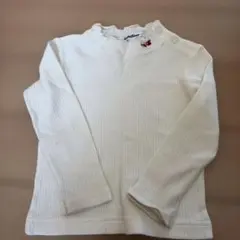 familiar アイボリー 長袖カットソー